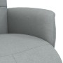 Relaxsessel mit Fußstütze aus hellgrauem Stoff von , Sessel - Ref: Foro24-356561, Preis: 199,84 €, Rabatt: %