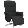 Relaxsessel mit Fußstütze aus schwarzem Stoff von , Sessel - Ref: Foro24-356563, Preis: 210,95 €, Rabatt: %