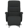 Relaxsessel mit Fußstütze aus schwarzem Stoff von , Sessel - Ref: Foro24-356563, Preis: 210,99 €, Rabatt: %