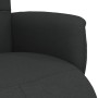 Relaxsessel mit Fußstütze aus schwarzem Stoff von , Sessel - Ref: Foro24-356563, Preis: 210,95 €, Rabatt: %