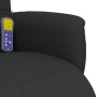 Relax-Massagesessel mit Fußstütze aus schwarzem Stoff von , Sessel - Ref: Foro24-356575, Preis: 194,99 €, Rabatt: %