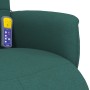 Relax-Massagesessel mit Fußstütze aus dunkelgrünem Stoff von , Sessel - Ref: Foro24-356577, Preis: 220,34 €, Rabatt: %