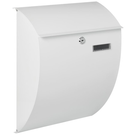 Perel Briefkasten Schönes Weiß von Perel, Briefschlitze - Ref: Foro24-432506, Preis: 89,99 €, Rabatt: %