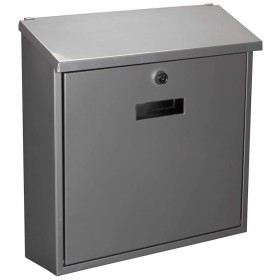 Perel Briefkasten Monaco silberfarbener Edelstahl BG30003 von Perel, Postfächer - Ref: Foro24-420370, Preis: 62,99 €, Rabatt: %