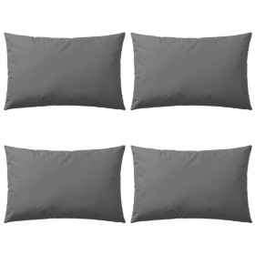 Outdoor cushions 60x40 cm gray 4 units by , Cushions - Ref: Foro24-132305, Price: 52,34 €, Discount: %