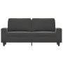 2-seater sofa in dark gray microfiber fabric 140 cm by , Sofas - Ref: Foro24-348983, Price: 211,73 €, Discount: %