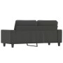 2-seater sofa in dark gray microfiber fabric 140 cm by , Sofas - Ref: Foro24-348983, Price: 211,73 €, Discount: %