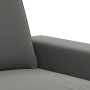 2-seater sofa in dark gray microfiber fabric 140 cm by , Sofas - Ref: Foro24-348983, Price: 211,73 €, Discount: %