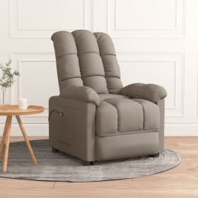 Sillón elevable tela gris taupe de , Sillones - Ref: Foro24-3100348, Precio: 313,99 €, Descuento: %