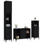 Juego de muebles de baño 3 pzas madera contrachapada negro de , Muebles de baño - Ref: Foro24-3185622, Precio: 221,99 €, Desc...