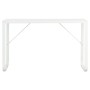 White computer desk 120x60x73 cm by , Desks - Ref: Foro24-20250, Price: 109,86 €, Discount: %