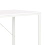 White computer desk 120x60x73 cm by , Desks - Ref: Foro24-20250, Price: 109,86 €, Discount: %