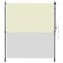 Cream outdoor roller blind 200x270 cm by , Blinds and blinds - Ref: Foro24-145942, Price: 75,99 €, Discount: %