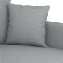 Sofa set with cushions 2 pieces light gray fabric by , Sofas - Ref: Foro24-3201648, Price: 464,70 €, Discount: %