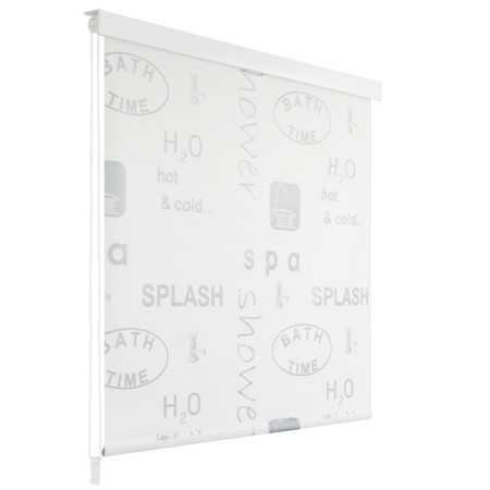 Persiana enrollable de ducha Splash 80x240 cm de vidaXL, Cortinas de ducha - Ref: Foro24-142871, Precio: 36,43 €, Descuento: %