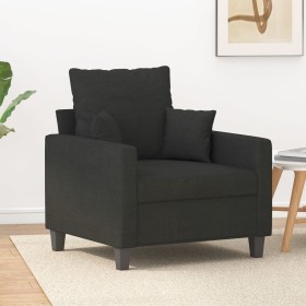 Black fabric armchair 60 cm by , Sofas - Ref: Foro24-359255, Price: 161,93 €, Discount: %