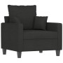 Black fabric armchair 60 cm by , Sofas - Ref: Foro24-359255, Price: 162,99 €, Discount: %