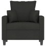 Black fabric armchair 60 cm by , Sofas - Ref: Foro24-359255, Price: 162,99 €, Discount: %