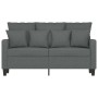 2-Sitzer-Sofa aus dunkelgrauem Stoff, 120 cm von , Sofas - Ref: Foro24-359260, Preis: 228,85 €, Rabatt: %