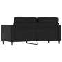 2-Sitzer-Sofa aus schwarzem Kunstleder 140 cm von , Sofas - Ref: Foro24-359333, Preis: 229,99 €, Rabatt: %