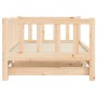 Sofá cama nido madera maciza de pino 90x190 cm de , Camas y somieres - Ref: Foro24-836162, Precio: 154,07 €, Descuento: %