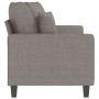 Sofá de 2 plazas de tela gris taupé 140 cm de , Sofás - Ref: Foro24-359274, Precio: 242,99 €, Descuento: %