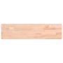 Estante de pared madera maciza de haya 80x20x2,5 cm de , Estantes y estanterías - Ref: Foro24-356015, Precio: 30,99 €, Descue...