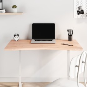 Solid beech wood desk board 100x(55-60)x2.5 cm by , Desk accessories and products - Ref: Foro24-356041, Price: 55,99 €, Disco...