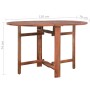 Solid acacia wood garden table 120x70x74 cm by vidaXL, Garden tables - Ref: Foro24-44019, Price: 132,25 €, Discount: %