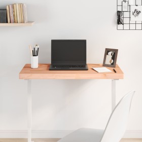 Solid beech wood desk board 80x40x4 cm by , Desk accessories and products - Ref: Foro24-356088, Price: 40,99 €, Discount: %