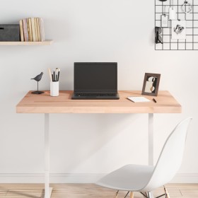 Solid beech wood desk board 100x60x4 cm by , Desk accessories and products - Ref: Foro24-356076, Price: 67,99 €, Discount: %