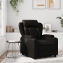 Sillón reclinable de cuero sintético negro de , Sillones - Ref: Foro24-372427, Precio: 242,11 €, Descuento: %