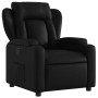 Sillón reclinable de cuero sintético negro de , Sillones - Ref: Foro24-372427, Precio: 242,11 €, Descuento: %