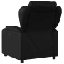 Sillón reclinable de cuero sintético negro de , Sillones - Ref: Foro24-372427, Precio: 242,11 €, Descuento: %