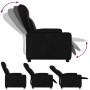 Sillón reclinable de cuero sintético negro de , Sillones - Ref: Foro24-372427, Precio: 242,11 €, Descuento: %