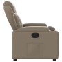 Sillón reclinable de cuero sintético color capuchino de , Sillones - Ref: Foro24-372433, Precio: 237,54 €, Descuento: %