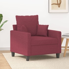 Red fabric armchair 60 cm by , Sofas - Ref: Foro24-359257, Price: 161,99 €, Discount: %