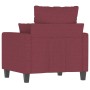 Red fabric armchair 60 cm by , Sofas - Ref: Foro24-359257, Price: 161,93 €, Discount: %