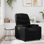 Sillón reclinable de cuero sintético negro de , Sillones - Ref: Foro24-372465, Precio: 236,99 €, Descuento: %