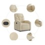 Cream Fabric Recliner by , Armchairs - Ref: Foro24-372450, Price: 218,99 €, Discount: %