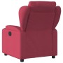 Sillón reclinable de tela rojo tinto de , Sillones - Ref: Foro24-372406, Precio: 263,70 €, Descuento: %