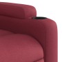 Sillón reclinable de tela rojo tinto de , Sillones - Ref: Foro24-372406, Precio: 234,61 €, Descuento: %