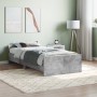 Estructura de cama madera de ingeniería gris hormigón 100x200cm de , Camas y somieres - Ref: Foro24-835935, Precio: 97,91 €, ...