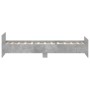 Estructura de cama madera de ingeniería gris hormigón 100x200cm de , Camas y somieres - Ref: Foro24-835935, Precio: 97,91 €, ...