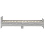 Estructura de cama madera de ingeniería gris Sonoma 100x200 cm de , Camas y somieres - Ref: Foro24-835937, Precio: 106,64 €, ...