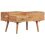 Mesa de centro de madera maciza de acacia 70x60x42 cm de , Mesas de centro - Ref: Foro24-247687, Precio: 205,75 €, Descuento: %