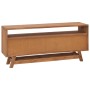 Solid mango wood TV cabinet 110x30x50 cm by , TV Furniture - Ref: Foro24-326117, Price: 235,80 €, Discount: %