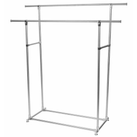 Perel Donkey double clothes rack 145x50x155 cm 75 kg MP62 by Perel, Dresser Organizers and Bar Hangers - Ref: Foro24-420423, ...