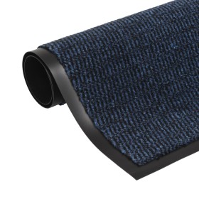 Alfombra de entrada rectangular de nudo 40x60 cm azul de vidaXL, Felpudos - Ref: Foro24-132705, Precio: 13,99 €, Descuento: %