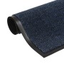 Alfombra de entrada rectangular de nudo 40x60 cm azul de vidaXL, Felpudos - Ref: Foro24-132705, Precio: 12,69 €, Descuento: %